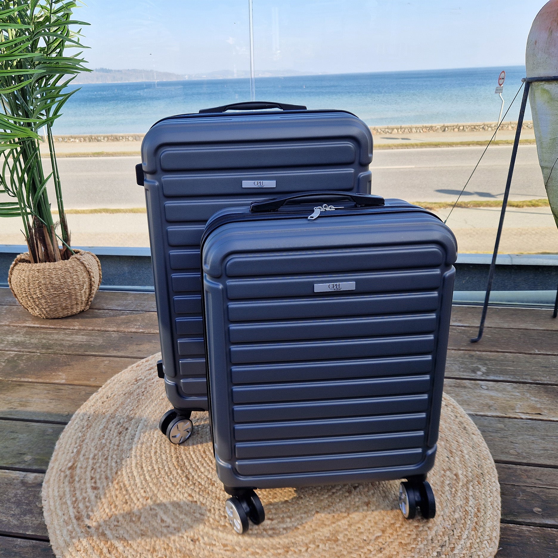 Copenhagen Kofferset 2 Stück Cool Grey